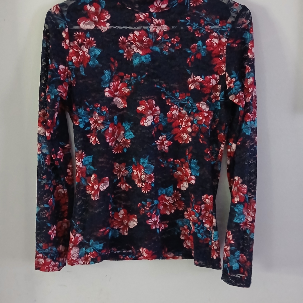 Floral Long Sleeve Women's Top